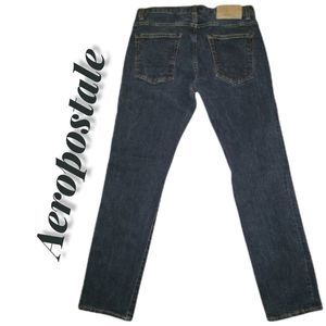Aeropostale Dark Wash Straight Fit Denim Jeans 28x30